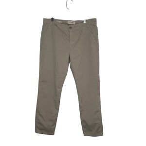 WEEKEND MaxMara‎ Amanda Chino Pants Women's Size 14 US Neutral Cotton Stretch